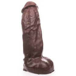 Hung System Gode Zac XL 27 x 9.5 cm Marron